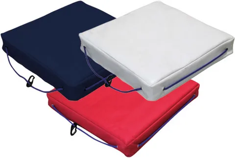 Floating deck cushion white