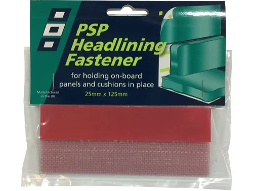 PSP Velcro tape self-adhesive - 25x125mm