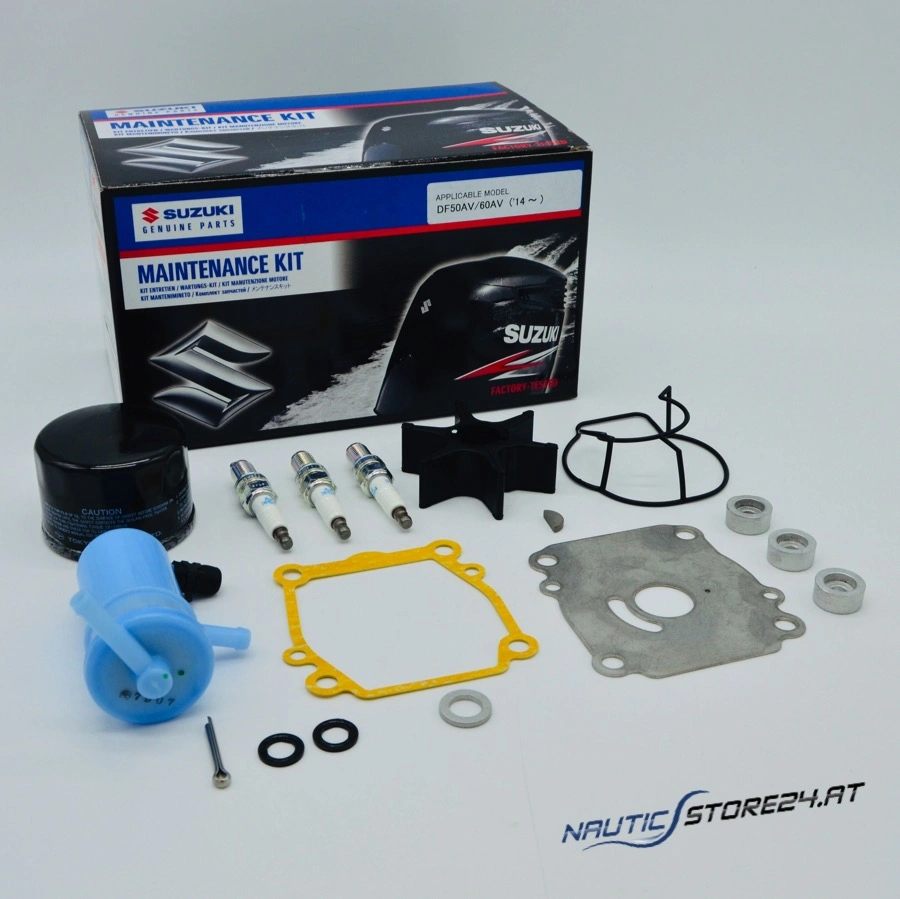 Suzuki Outboard Maintenance Kit DF50AV/60AV 2014- up (16500-88L10) (17400-88823)