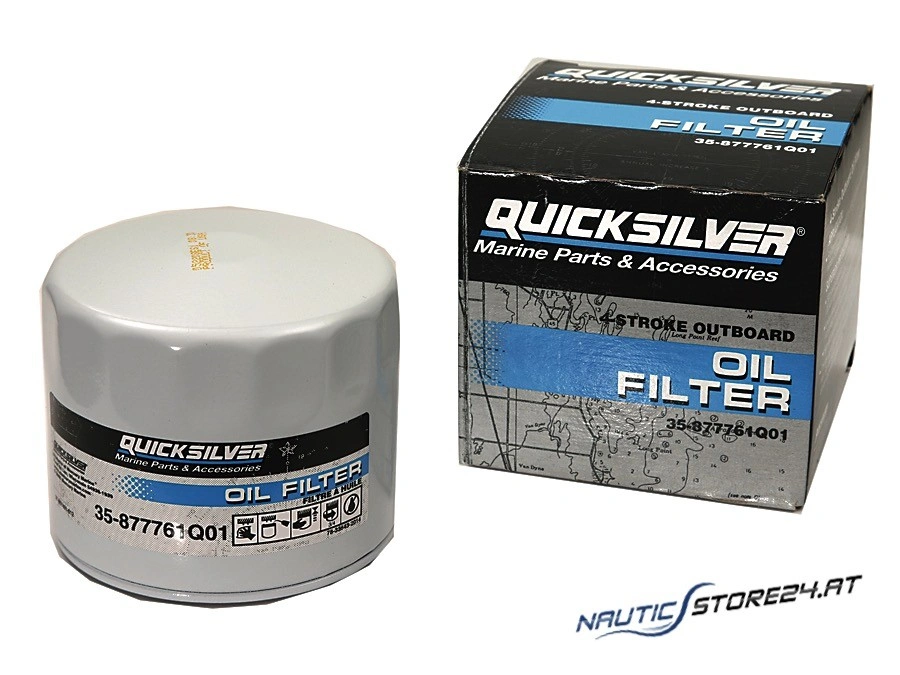 Mercury/Quicksilver Oil Filter for Outboard Engine 75-115/150hp 4-stroke (35-877761Q01)