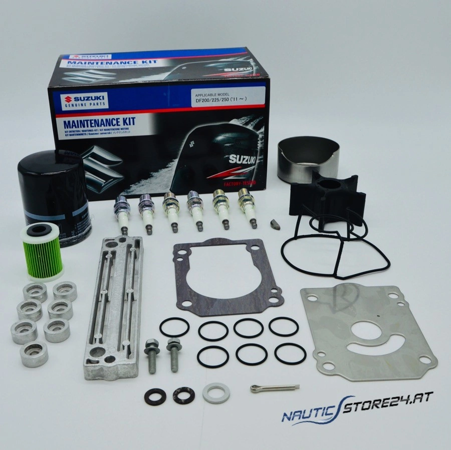 Suzuki Marine Maintenance Kit DF200/225/250 2011-up (16500-93J02-000 replaced 17400-93856)