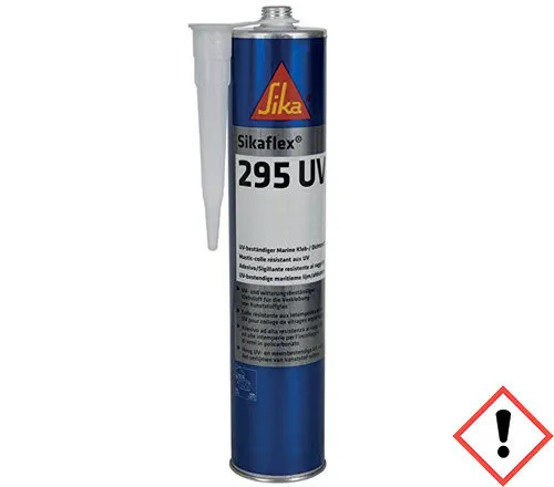 Sika Sikaflex 295 UV 300ml cartridge black (gluing plastic discs)