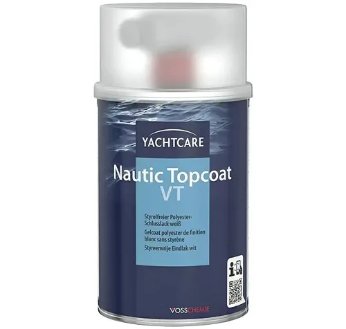 Yachtcare Nautic Topcoat VT Contents 500 g Color: White