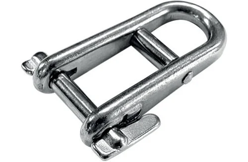 Stainless steel key shackle with bar