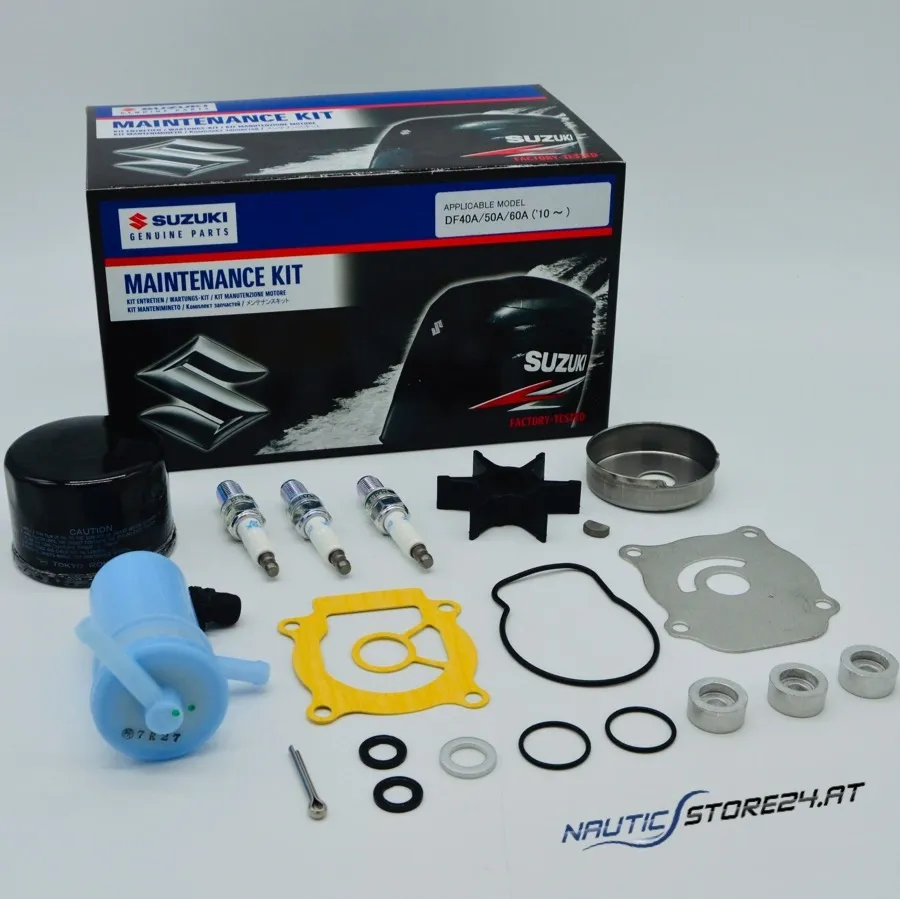 Suzuki Outboard Maintenance Kit DF40A/50A/60A 2010- up(16500-88L00)(17400-88813)