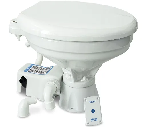 Albinpump On-board toilet electric EVO | Version: Compact (335x420x390mm WxDxH)