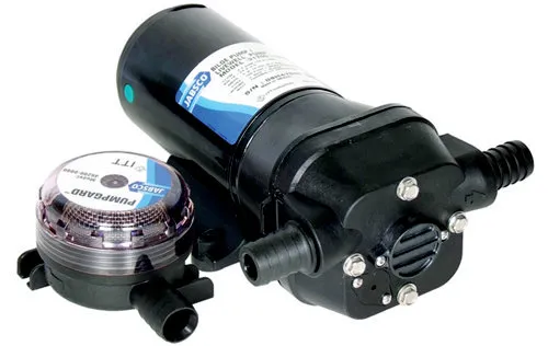 Jabsco Diaphragm Bilge Pump Parmax 4 16l/min | Design: Diaphragm bilge pump, hose Ø 19mm, flow rate 14.4l/min