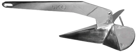 Plowshare anchor DELTA stainless steel