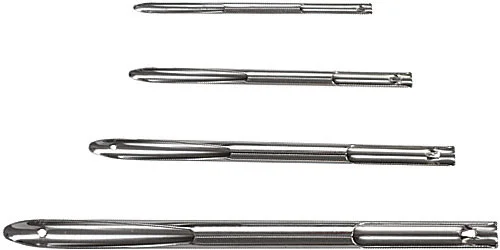 Splicing needle set
