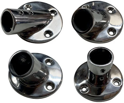Handrelingsfuß Niro - Grundplatte 63mm Ø