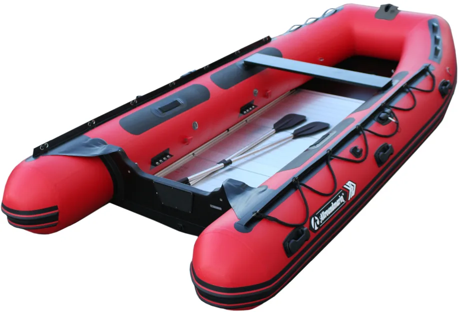 Allroundmarin Poker HD 430 - Aluminum Floor / Red
