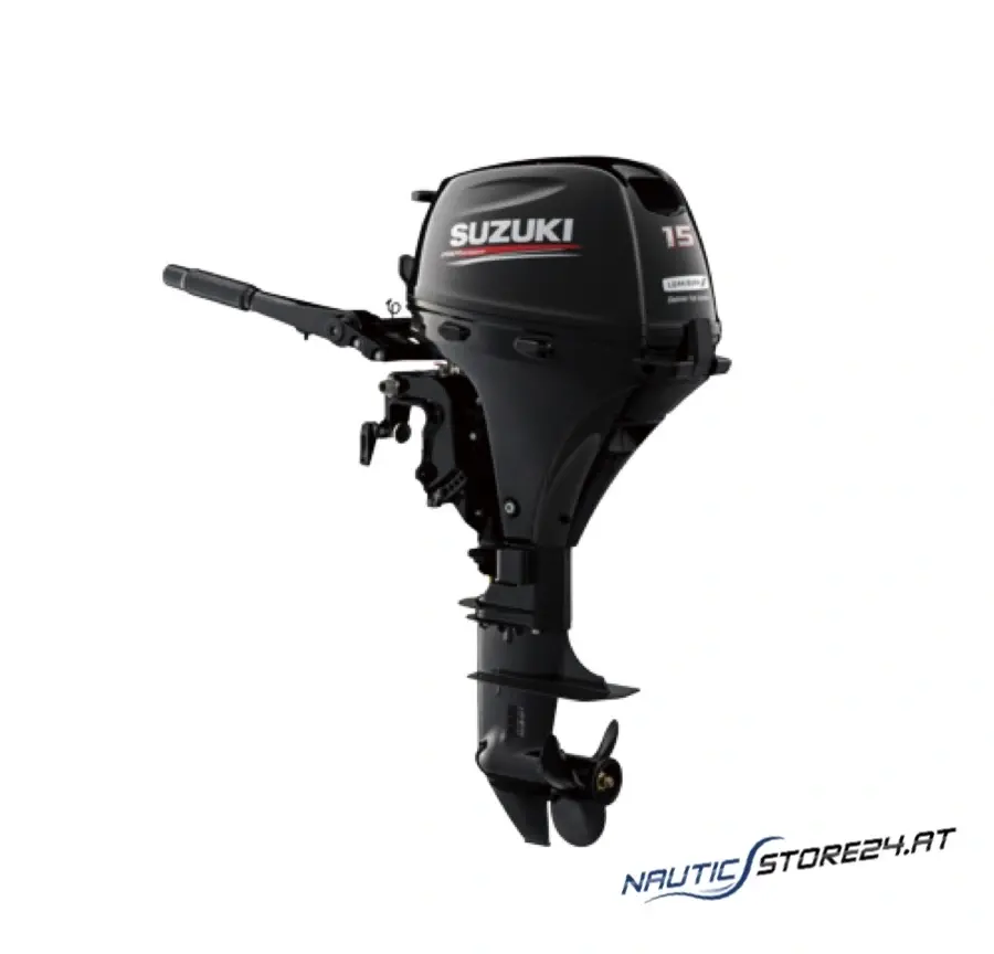 Suzuki DF15A (15 hp / 11 kW) outboard motor | Version: S-short shaft tiller control